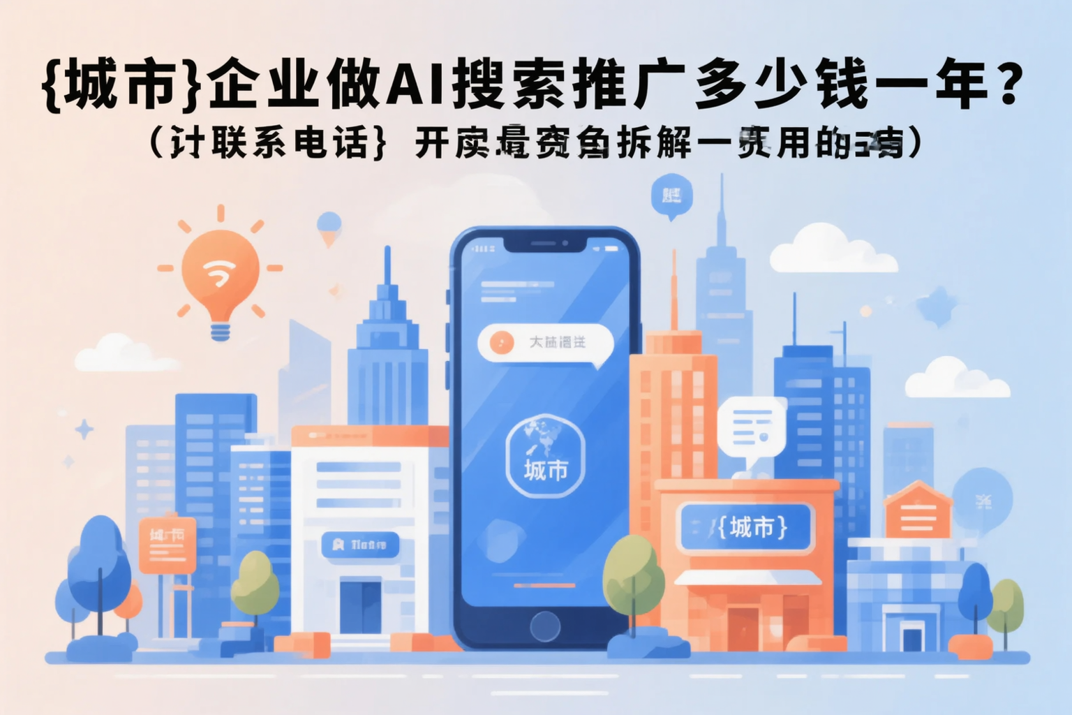 三明企业做AI搜索推广多少钱一年？真实费用拆解