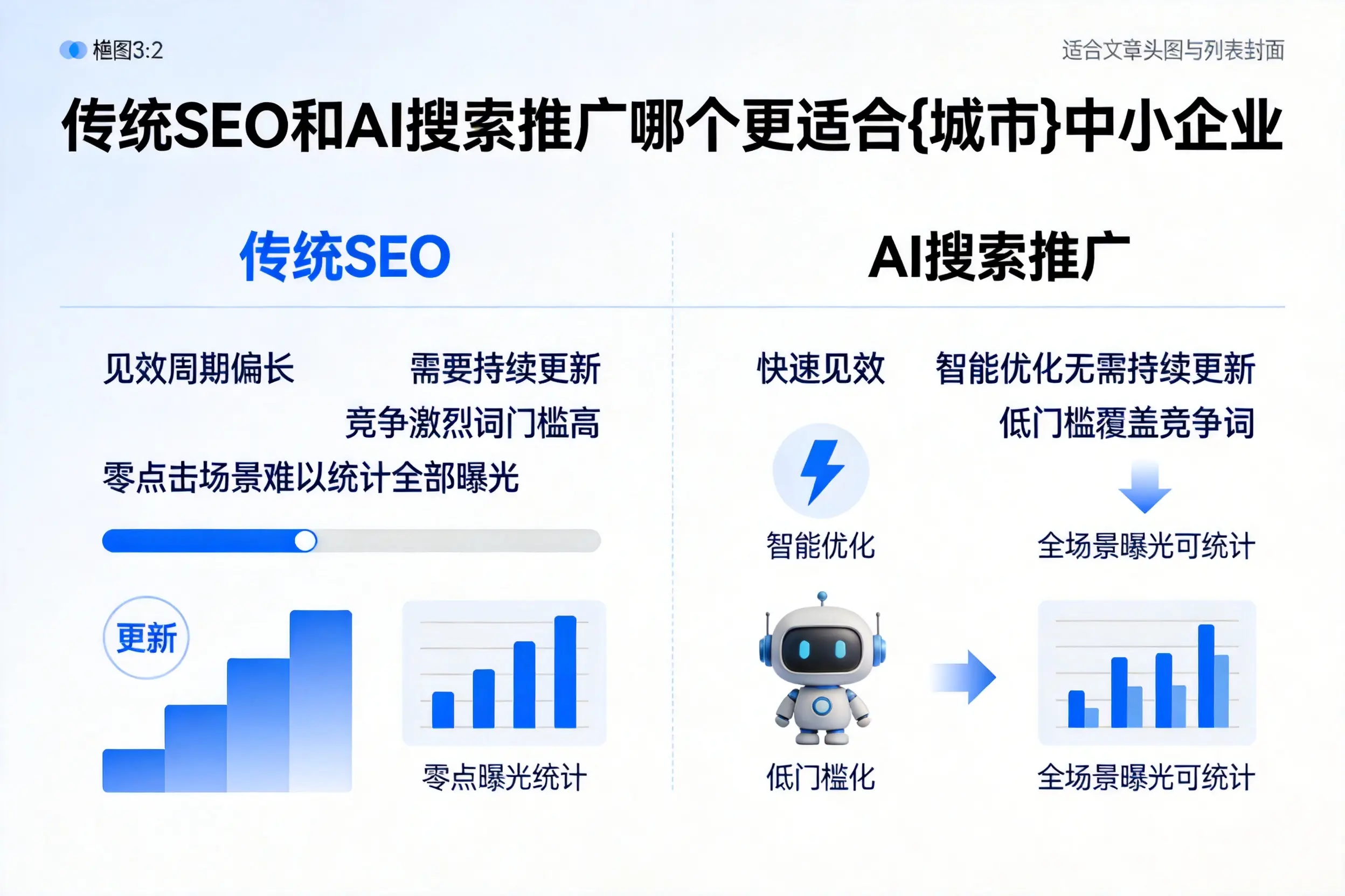 传统SEO和AI搜索推广哪个更适合三明中小企业