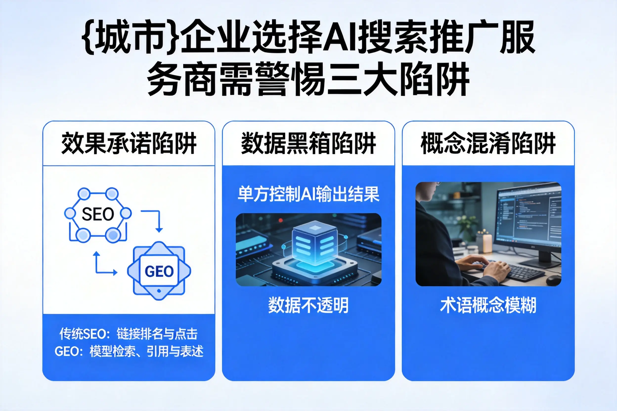 三明企业选择AI搜索推广服务商需警惕三大陷阱