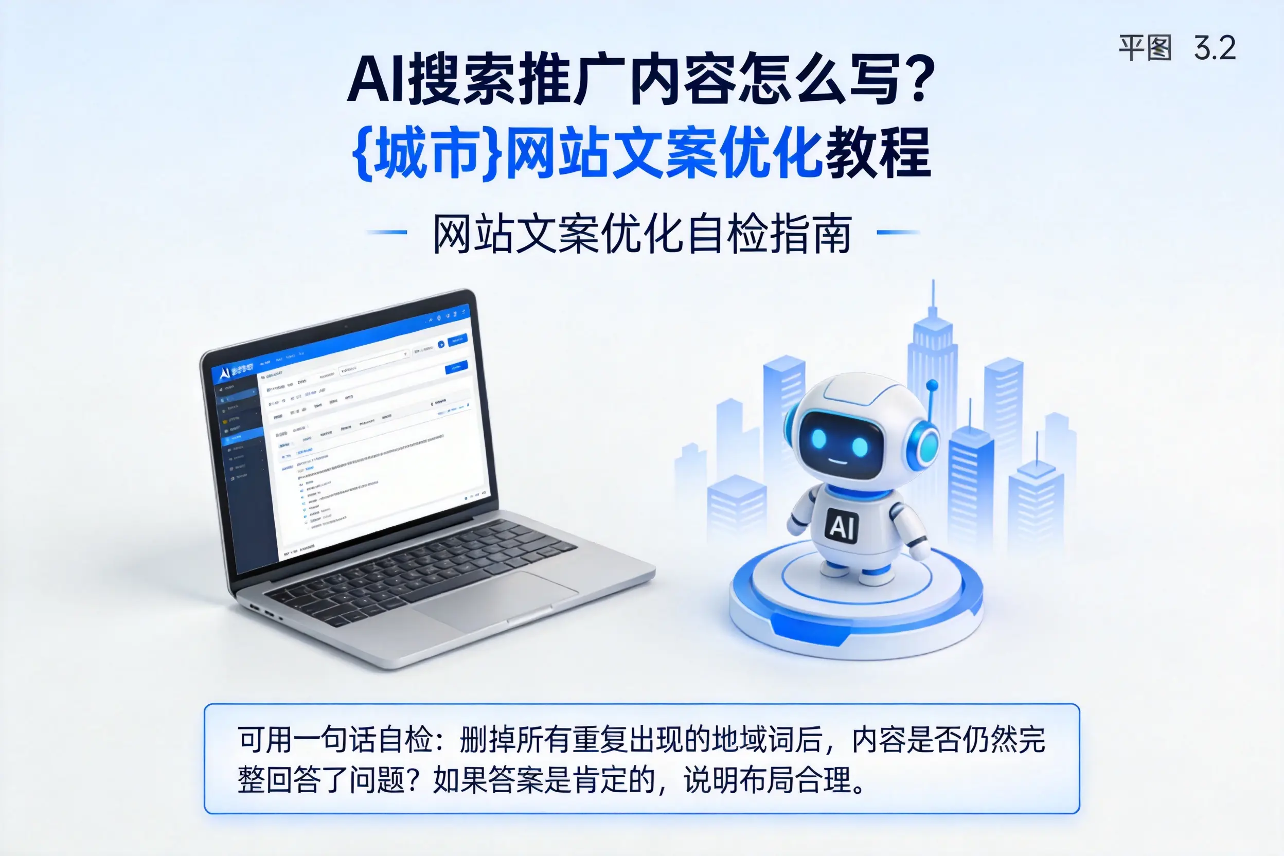 AI搜索推广内容怎么写?三明网站文案优化教程