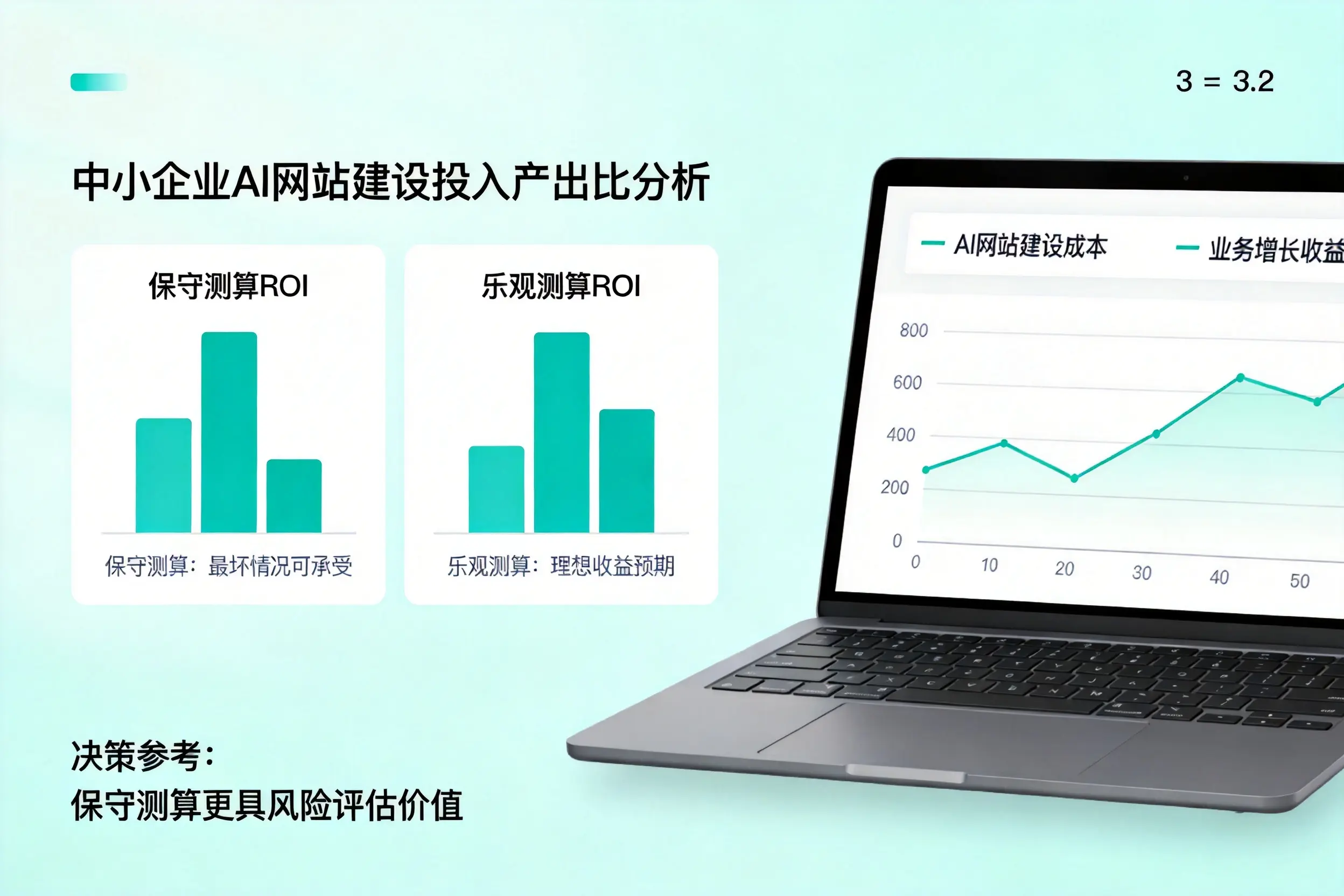 三明中小企业AI网站建设投入产出比怎么算?先看这份分析