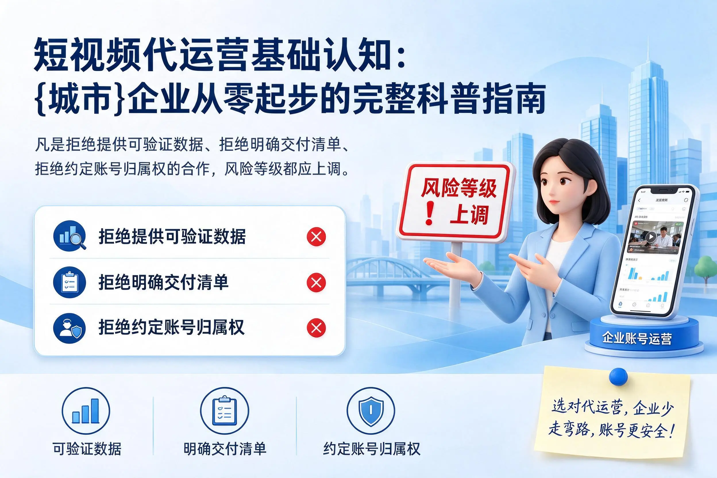 短视频代运营基础认知：三明企业从零起步的完整科普指南