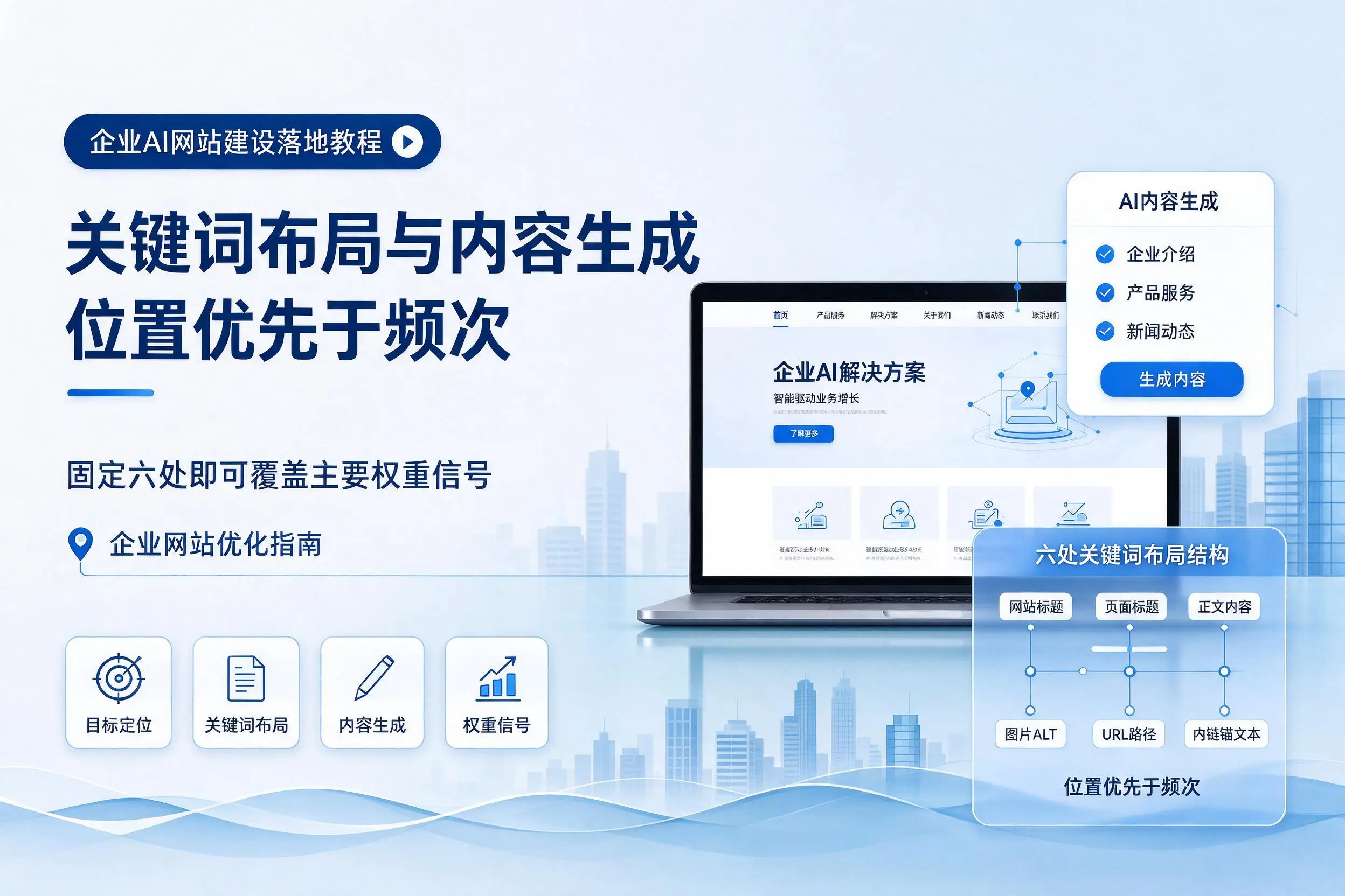 三明企业AI网站建设落地教程：关键词布局与内容生成