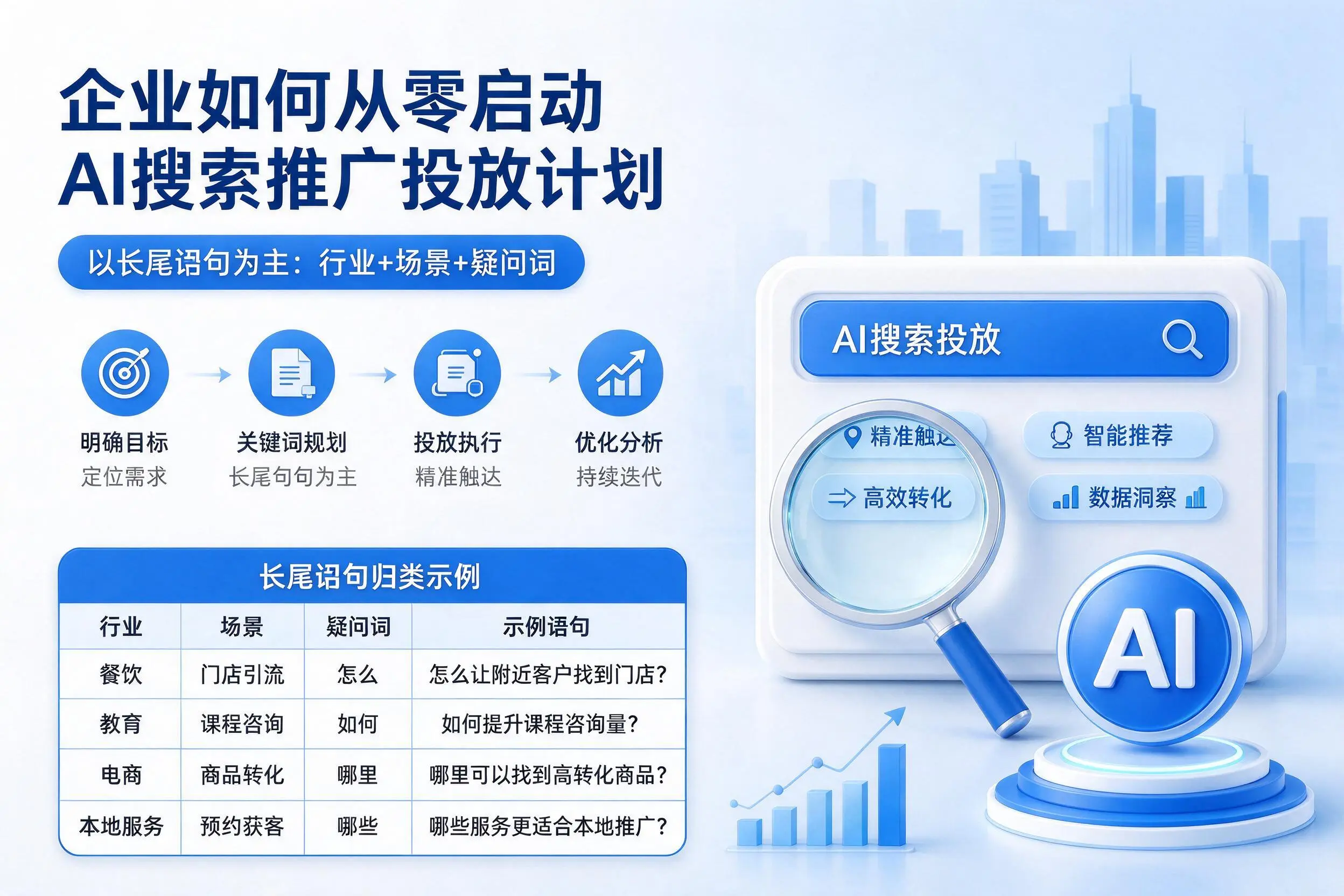 三明企业如何从零启动AI搜索推广投放计划